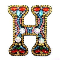 Alphabet Letter Key Chains H