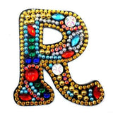 Alphabet Letter Key Chains R