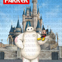 Baymax And Mickey By Mike Arts