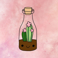 Bottle Cactus By Ashley Bonner