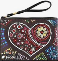 Clutch Purses Heart