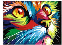 Colorful Cat- Clearance