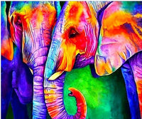 Colorful Elephants