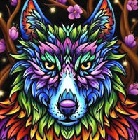 Colorful Wolf-Crystal Rts