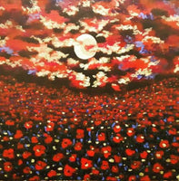 Field Of Poppies By Destiny Jayne Wiertalla- Dpt