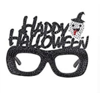 Halloween Prop Glasses Black Happy