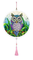 Hanging Diamond Painting Owl