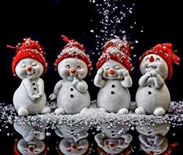 Happy Little Snowmen