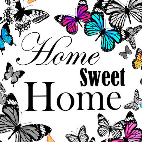 Home Sweet Butterflies-Crystal Drills