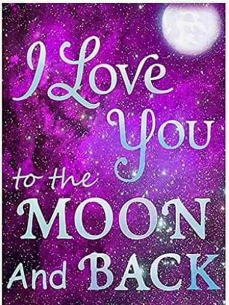 I Love You To The Moon And Back-Clearance