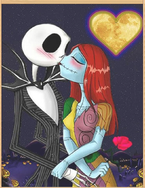 Jack And Sally Kiss