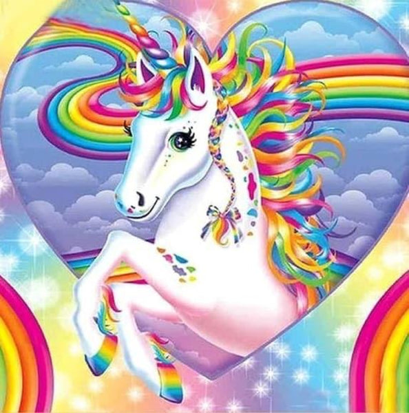 Lisa Frank Inspired Unicorn 2