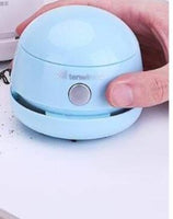 Mini Handheld Vacuums Blue Round Top