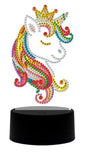 Night Light Lamps Crown Unicorn