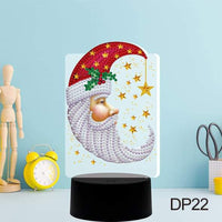 Night Light Lamps Moon Santa