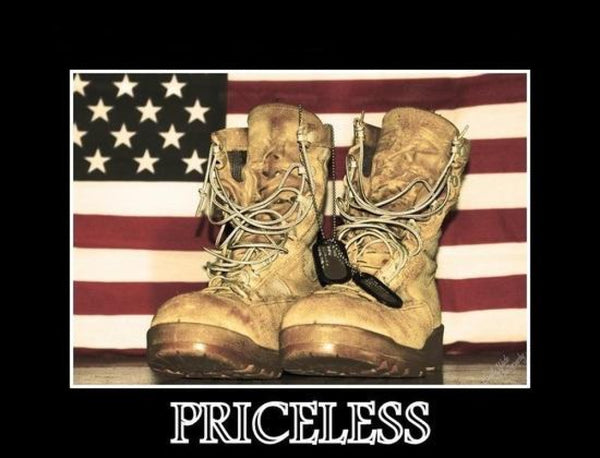 Priceless Military Boot