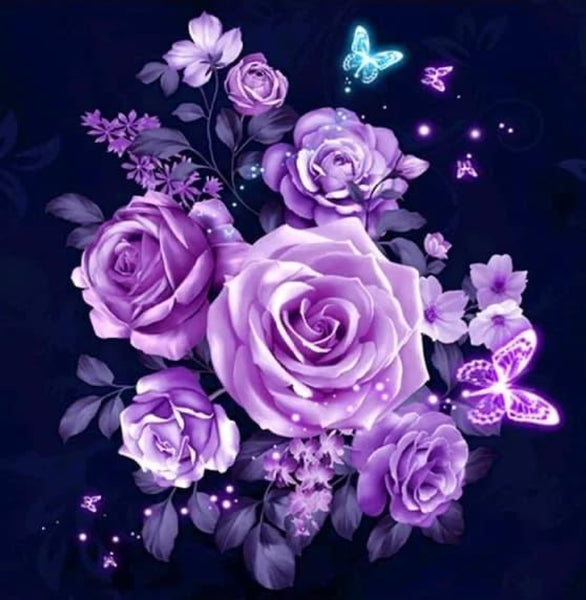 Purple Roses