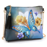 Purses Blue Butterfly