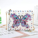 Purses Butterfly White Purse