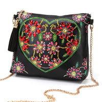 Purses Heart With Flowers Inside