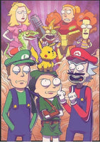 Rick And Morty Mario Bros