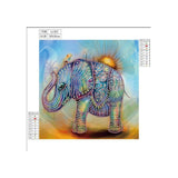 Special Crystal Drill 30X30 Elephant