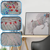 Special Crystal Drill 30X30 Fancy Unicorn