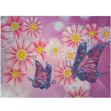 Special Crystal Drill 30X40 Pink Butterflies