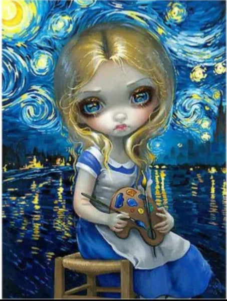 Starry Night Girl Rts