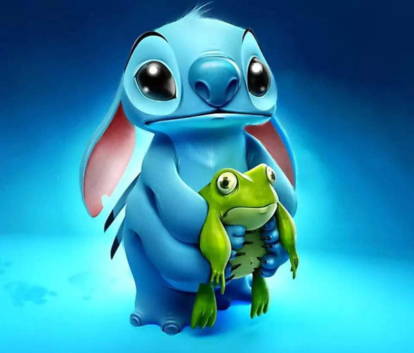 Stitch And Frog