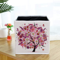 Storage Totes Pink Tree