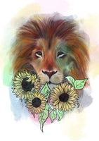 Sunflower Lion By Jade