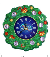 Wreath Clock