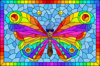 Rainbow Flutter By Natalia Zagory