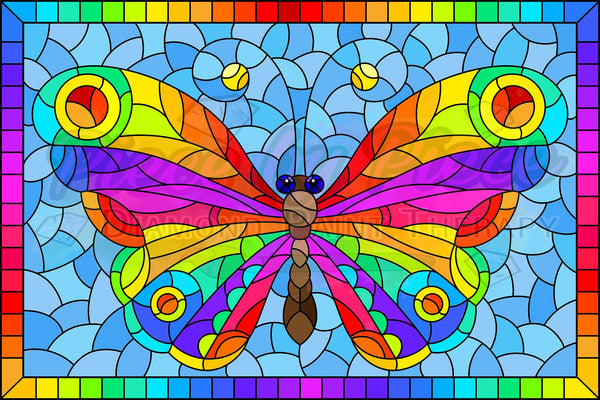 Rainbow Flutter By Natalia Zagory