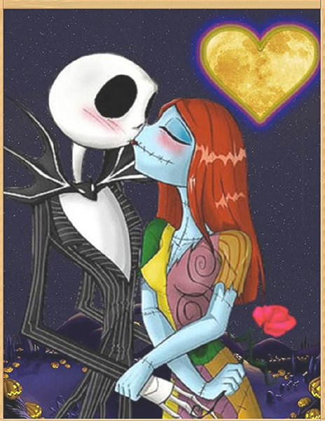 Jack And Sally Kiss