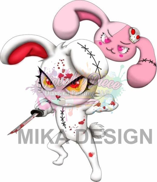 Anrgy Bunny By Mike Arts