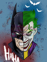 Batman And Joker By Ashley Bonner