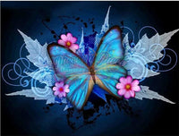 Blue Butterfly -Crystal Rts