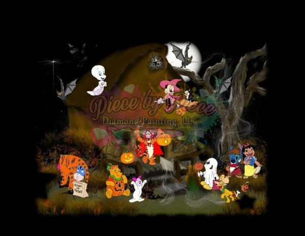 Cartoons In Spooky Forest