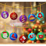Christmas - Led Ornaments & Pendants Ball Snowman