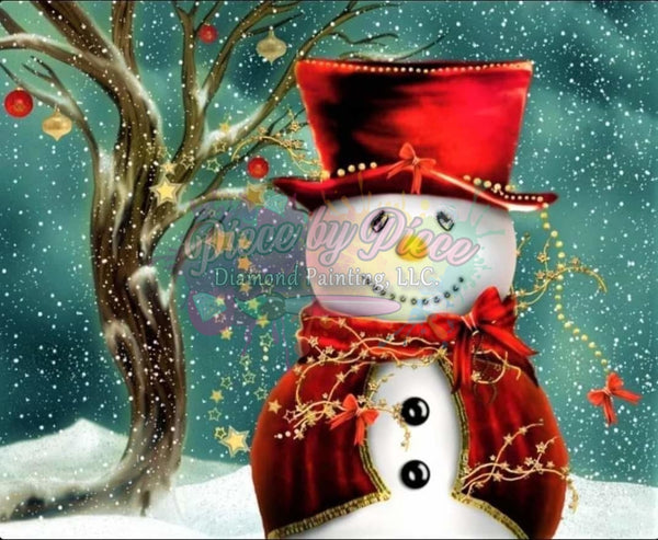 Christmas Snowman-Crystal Rts