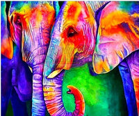 Colorful Elephants