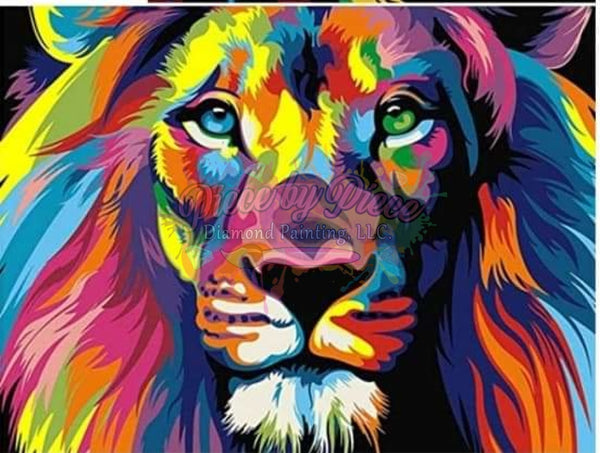 Colorful Lion- Clearance