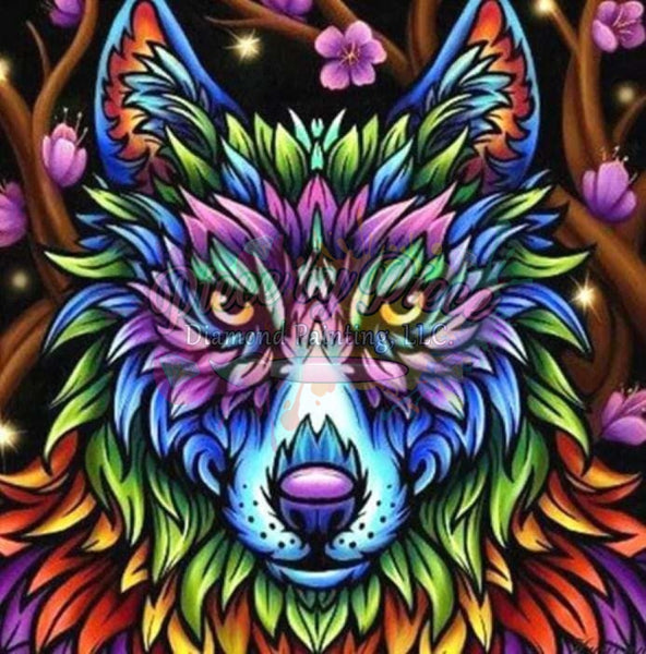 Colorful Wolf-Crystal Rts