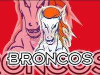 Denver Broncos By Mike Arts