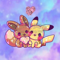 Eevie & Pikachu