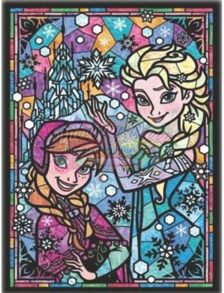Elsa & Ana (Mosaic)