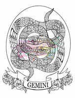 Gemini-Diy Coloring Canvas