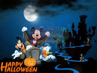 Happy Halloween Mickey Donald And Goofy
